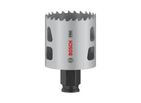 Bosch 1x scie trépan pro multi material power change plus (pour bois résineux, cloison sèche, ø 48 mm, professional accessoire perceuses/visseuses rotatives) 2608594386