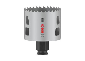 Bosch 1x scie trépan pro multi material power change plus (pour bois résineux, cloison sèche, ø 57 mm, professional accessoire perceuses/visseuses rotatives) 2608594392