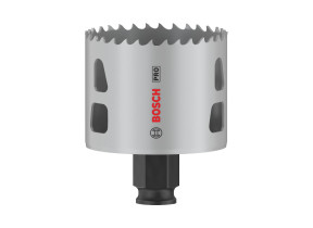 Bosch 1x scie trépan pro multi material power change plus (pour bois résineux, cloison sèche, ø 60 mm, professional accessoire perceuses/visseuses rotatives) 2608594394