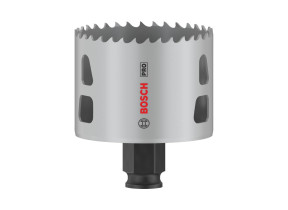 Bosch 1x scie trépan pro multi material power change plus (pour bois résineux, cloison sèche, ø 64 mm, professional accessoire perceuses/visseuses rotatives) 2608594395