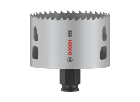 Bosch 1x scie trépan pro multi material power change plus (pour bois résineux, cloison sèche, ø 76 mm, professional accessoire perceuses/visseuses rotatives) 2608594402