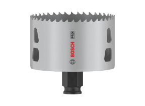 Bosch 1x scie trépan pro multi material power change plus (pour bois résineux, cloison sèche, ø 79 mm, professional accessoire perceuses/visseuses rotatives) 2608594403