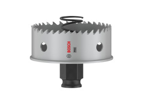 Bosch 1x scie trépan pro sheet metal power change plus (pour tôles en acier inoxydable, tôles en acier, ø 67 mm, professional accessoire perceuses/visseuses rotatives) 2608594461