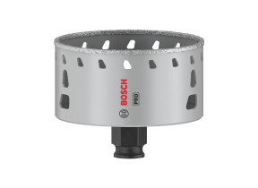 Bosch 1x scie trépan pro tile power change plus (pour carreaux de hard ceramic, carreaux de céramique tendres, ø 83 mm, professional accessoire perceuses/visseuses rotatives) 2608901573