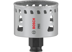 Bosch 1x scie trépan pro tile power change plus (pour carrelages durs, carreaux tendres, ø 60 mm, professional accessoire perceuses/visseuses rotatives) 2608901565