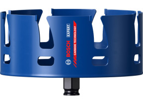 Bosch 1x scies trépans expert construction material (pour bois résineux, panneau aggloméré, ø 152 mm, professional accessoire perceuses/visseuses rotatives) 2608900487