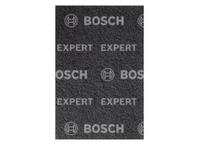 Bosch 1x tampons en non-tissé expert n880 (pour tôles en acier, acier inoxydable, ø 152 x 229 mm, moyen s, professional accessoire ponçage manuel) 2608901213