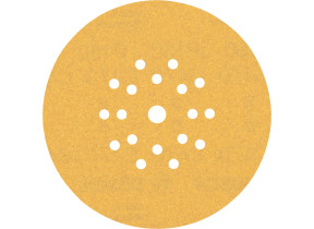 Bosch 25x feuilles abrasives expert c470 à 19 trous (pour peinture sur bois, bois dur, ø 225 mm, grain 150, professional accessoire ponceuse pour cloison sèche) 2608901151
