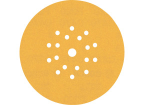 Bosch 25x feuilles abrasives expert c470 à 19 trous (pour peinture sur bois, bois dur, ø 225 mm, grain 220, professional accessoire ponceuse pour cloison sèche) 2608901153