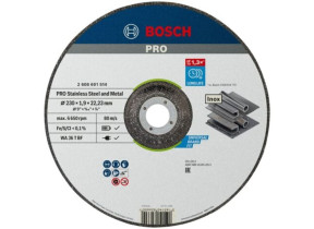 BOSCH 2608601514 DISQUE À TRONÇONNER À MOYEU DÉPORTÉ STANDARD FOR INOX WA 36 R BF 230 MM 22,23 MM 1,9 MM