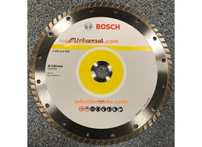 BOSCH 2608615039 DIAMOND DISC UNIVERSAL TURBO 230 X 22,33 MM