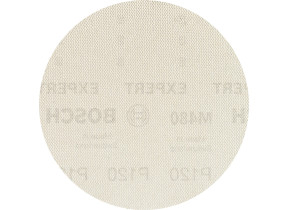Bosch 50x abrasifs réticulés expert m480 (pour peinture sur bois, bois dur, ø 125 mm, grain 120, professional accessoire ponceuse excentrique, ponceuse excentrique) 2608900682