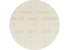 Bosch 50x abrasifs réticulés expert m480 (pour peinture sur bois, bois dur, ø 125 mm, grain 180, professional accessoire ponceuse excentrique, ponceuse excentrique) 2608900684
