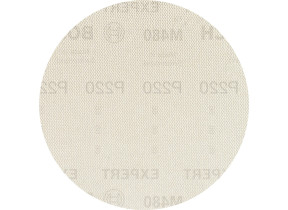 Bosch 50x abrasifs réticulés expert m480 (pour peinture sur bois, bois dur, ø 125 mm, grain 220, professional accessoire ponceuse excentrique, ponceuse excentrique) 2608900685