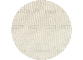 Bosch 50x abrasifs réticulés expert m480 (pour peinture sur bois, bois dur, ø 125 mm, grain 320, professional accessoire ponceuse excentrique, ponceuse excentrique) 2608900687