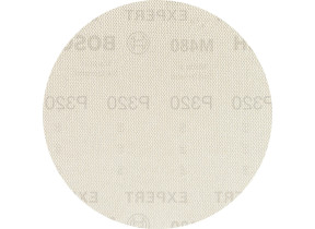 Bosch 50x abrasifs réticulés expert m480 (pour peinture sur bois, bois dur, ø 150 mm, grain 320, professional accessoire ponceuse excentrique, ponceuse excentrique) 2608900705
