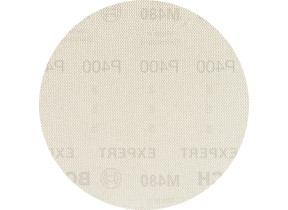 Bosch 50x abrasifs réticulés expert m480 (pour peinture sur bois, bois dur, ø 150 mm, grain 400, professional accessoire ponceuse excentrique, ponceuse excentrique) 2608900706
