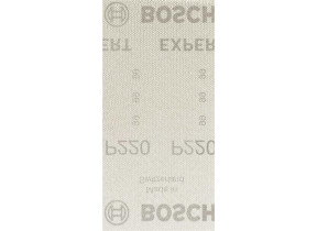 Bosch 50x abrasifs réticulés expert m480 (pour peinture sur bois, bois dur, ø 93x186 mm, grain 220, professional accessoire ponceuse excentrique) 2608900757