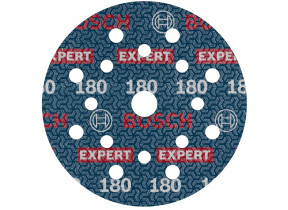 Bosch 50x disque abrasif sur film expert o780 (pour bois dur, peinture sur bois, ø 125 mm, grain 180, professional accessoire ponceuse excentrique) 2608902412