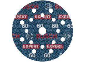 Bosch 50x disque abrasif sur film expert o780 (pour bois dur, peinture sur bois, ø 125 mm, grain 60, professional accessoire ponceuse excentrique) 2608902408