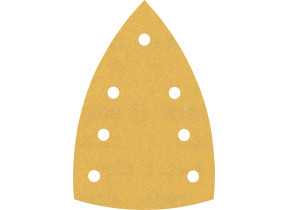 Bosch 50x feuilles abrasives expert c470 à 7 trous (pour peinture sur bois, bois dur, ø 100x150 mm, grain 180, professional accessoire ponceuse multi) 2608901644