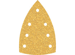 Bosch 50x feuilles abrasives expert c470 à 7 trous (pour peinture sur bois, bois dur, ø 100x150 mm, grain 40, professional accessoire ponceuse multi) 2608901640