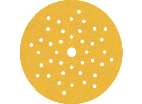 Bosch 50x feuilles abrasives expert c470 multi-trous (pour peinture sur bois, bois dur, ø 125 mm, grain 240, professional accessoire ponceuse excentrique, ponceuse excentrique) 2608901132