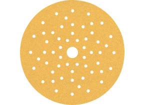 Bosch 50x feuilles abrasives expert c470 multi-trous (pour peinture sur bois, bois dur, ø 150 mm, grain 100, professional accessoire ponceuse excentrique, ponceuse excentrique) 2608901138