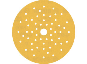 Bosch 50x feuilles abrasives expert c470 multi-trous (pour peinture sur bois, bois dur, ø 150 mm, grain 400, professional accessoire ponceuse excentrique, ponceuse excentrique) 2608901145