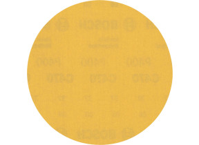 Bosch 50x feuilles abrasives expert c470 (pour peinture sur bois, bois dur, ø 125 mm, grain 400, professional accessoire perceuses/visseuses rotatives) 2608901156