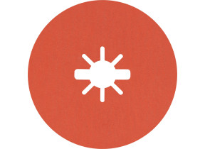 Bosch 5x disques sur fibre céramique x-lock prisma expert r782 (pour acier, tôles en acier inoxydable, ø 125 mm, grain 120, professional accessoire petite meuleuse angulaire) 2608621811