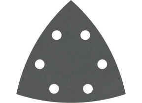 Bosch 5x feuille abrasive pro plastic and hard stone f355 (pour béton, pierre dure, ø 93x93 mm, grain 400, professional accessoire outil multifonction, ponceuse delta) 2608605198