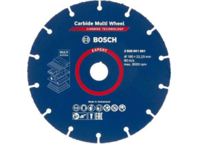 Bosch EXPERT Carbide Multi Wheel Disque à tronçonner, 180 mm, 22,23 mm - 2608901681