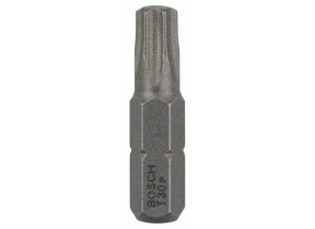 Bosch outillages 25 pièces jeu de embouts de vissage qualité extra-dure pour vis torx, t30 epaisseur, 25mm longueur 2607002499