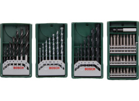 Bosch Outillages 2607017071 Pack de 4 coffrets d\'accessoires