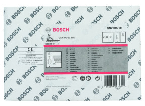 Bosch Outillages 2608200031 Clous à tête ronde 21° Lisse 90 mm