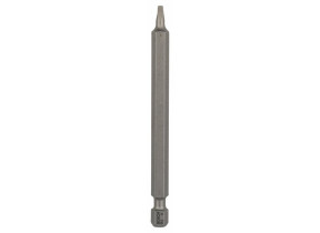 Bosch Outillages 2608521117 Embouts de vissage courts longs pour vis à vis à empreinte carrée conique femelle, qualité extra-dure longueur totale 89 mm, épaisseur R1, 3 pièces