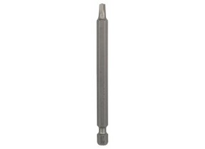 Bosch Outillages 2608521118 Embouts de vissage courts longs pour vis à vis à empreinte carrée conique femelle, qualité extra-dure longueur totale 89 mm, épaisseur R2, 3 pièces