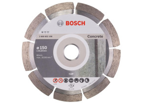 Bosch Outillages 2608602198 Disque à tronçonner diamanté standard for concrete 150 x 22,23 x 2 x 10 mm