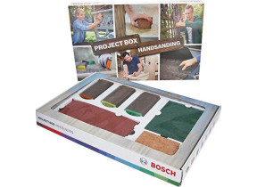 Bosch outillages abrasifs appliqués/polissage - - lot de 15 pièces boîte de projection (accessoire pour projets abrasifs) 2607011376
