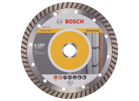 Bosch outillages disque à tronçonner diamanté, 22.23mm alésage, 180mm diamètre, lot de 10 2608602396
