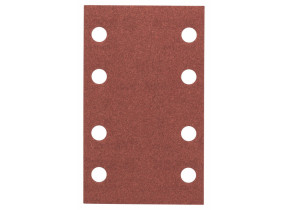 Bosch outillages feuille abrasif pour ponceuses orbitales, 8 trous, 180 grain, 80mm x 133mm, lot de 10 2608605282