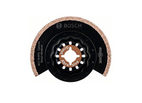 Bosch outillages lame segment à concrétion carbure pour coupes fines acz 70 rt5, accessoire starlock argent 2609256975