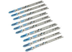 Bosch Outillages x-Pro Line STS/2607010631 Coffret de lames pour scie sauteuse 10 pièces Métal Gris
