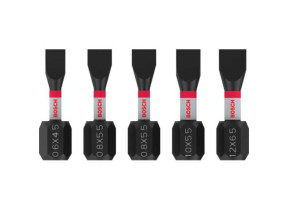 Bosch PRO Slotted Impact Bit SL4.5 SL5.5(x2) SL5.5 SL6.5 25 mm 5 pces - 2608521U60