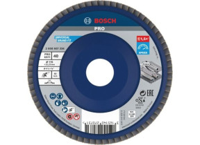 Bosch PRO X571 Disque à lamelles 115 mm G40 - 2608607334