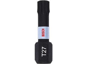 BOSCH PROFESSIONAL 2608522476 LOT DE 2 EMBOUTS DE VISSAGE IMPACT CONTROL T27 (25 MM, TIGE HEXAGONALE, PICK AND CLICK, ACCESSOIRE