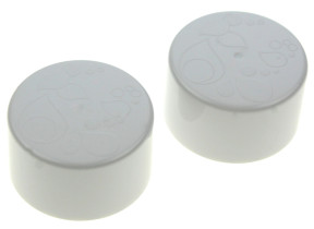 Bouchon blancs jeu de 2 1040210880