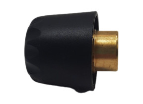 Bouchon de sécurité 1/2 femelle noir M0006894