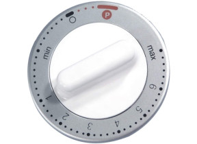 Bouton de commande blanc argenté KW710191